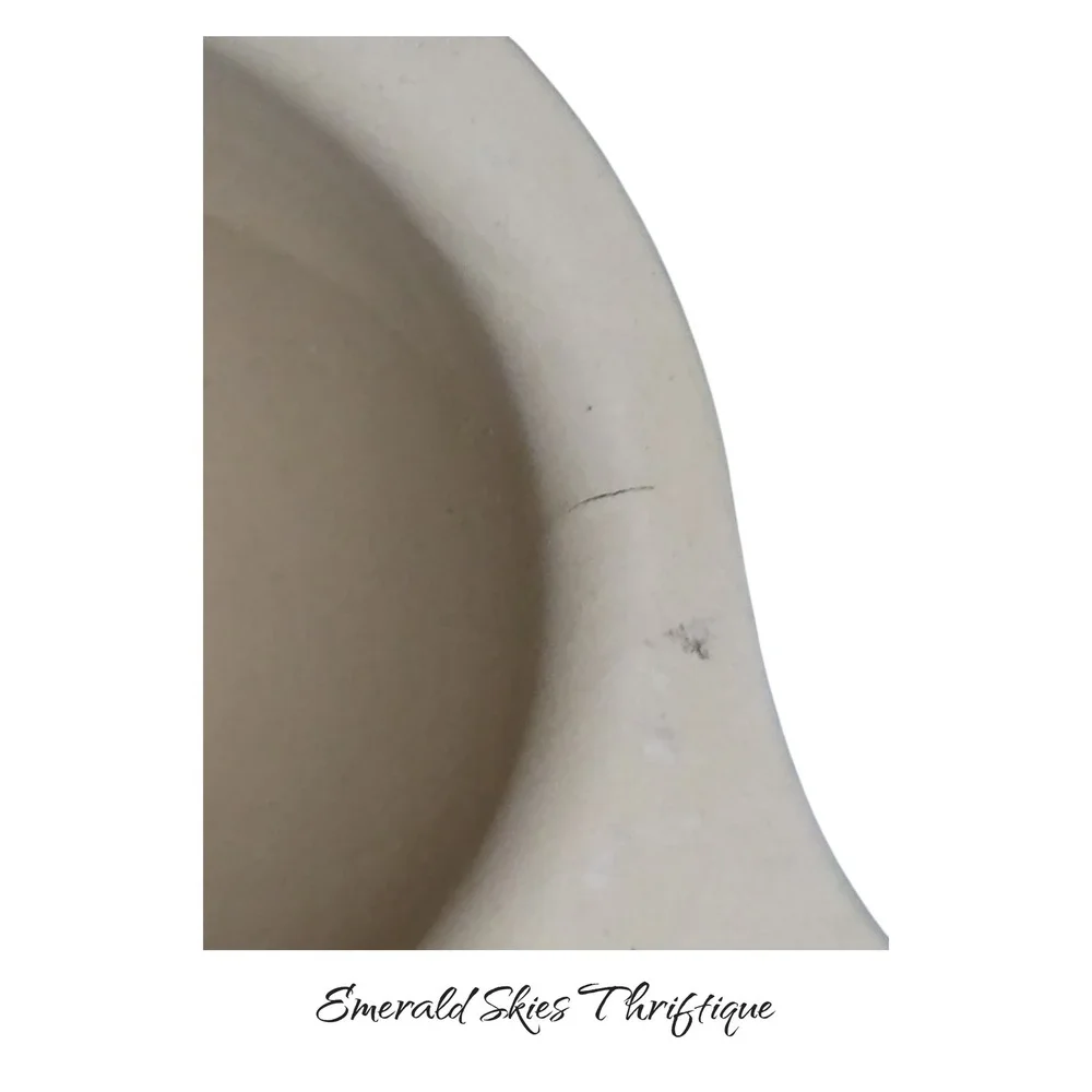 Pampered Chef 6 Single Serving Deep Baker Muffin 5131 Stoneware Pan. Free ship